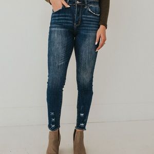 KanCan Dark Wash Skinny Jeans